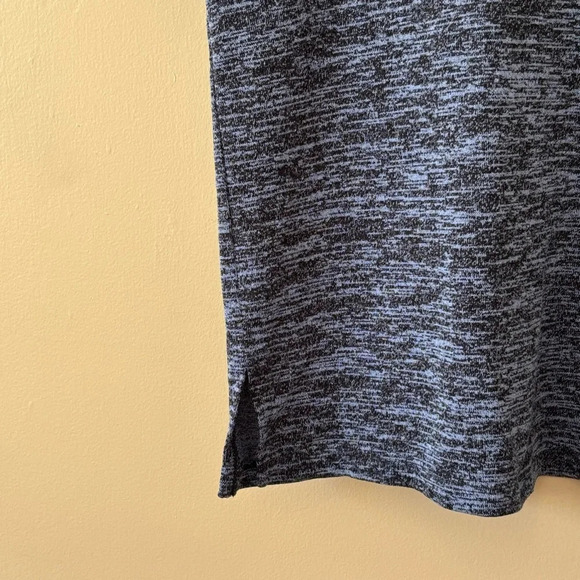 Wilfred| Aritzia| 'Divina' Casual Blue Heathered Blue/Dk Grey T-Shirt Sz Small - Picture 2 of 5